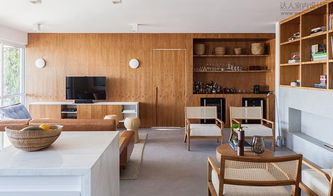 巴西自然原木感開放式住宅 Gabriel de Lucca Arquitetura的自然樂章